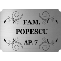 Placuta usa familia, personalizabila